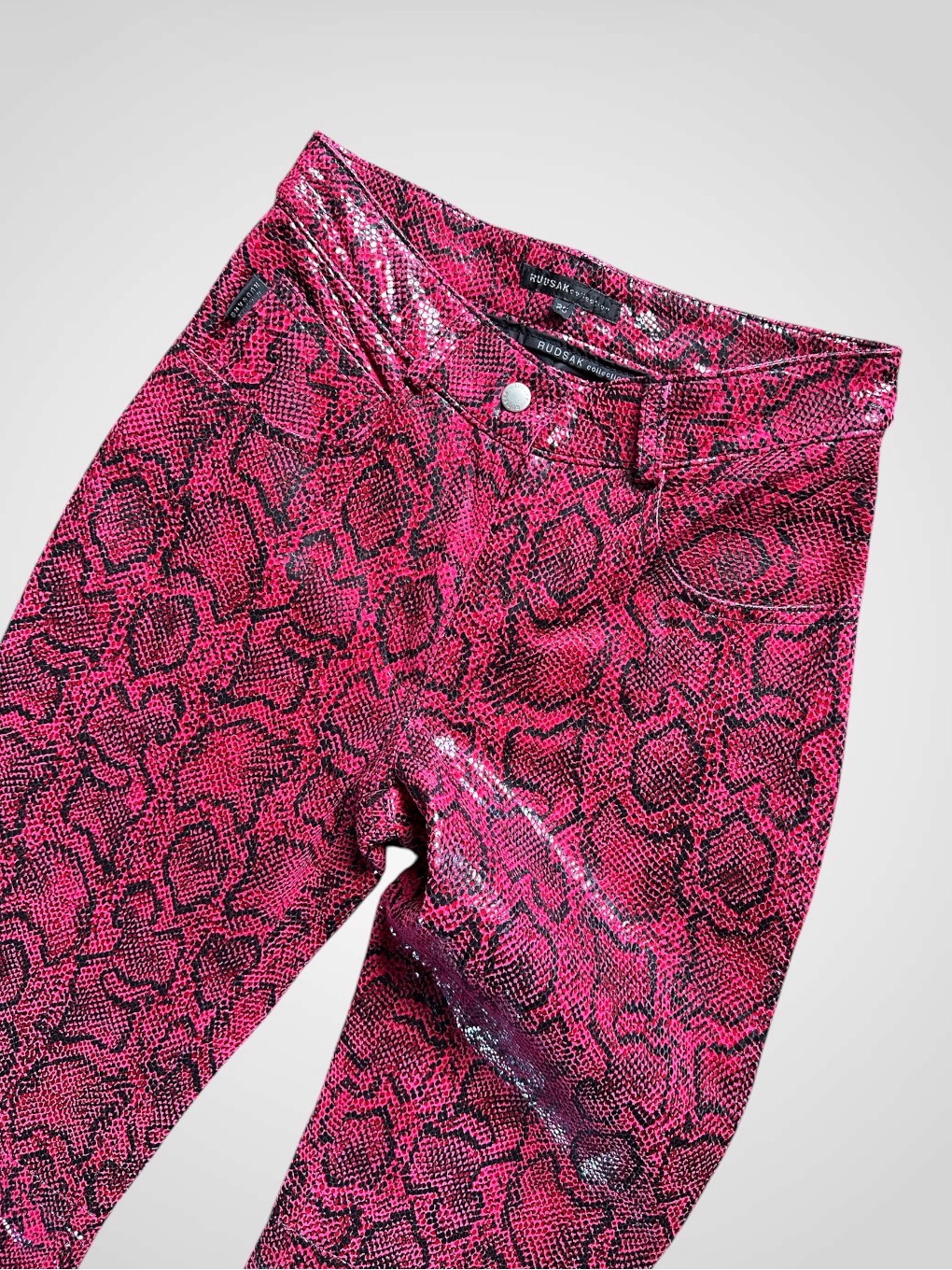 Nwot Rudsak Leather Snakeskin Pants Xxs